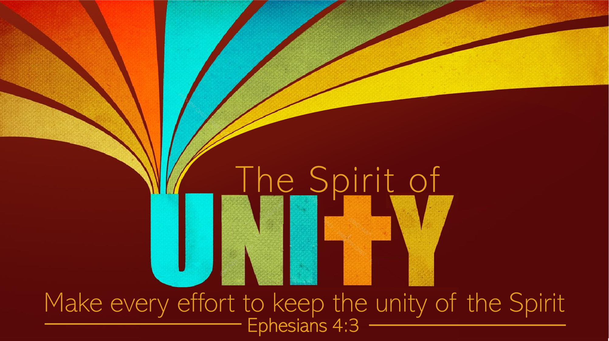 The Spirit of Unity - title slide The Spirit of Unity - title slide